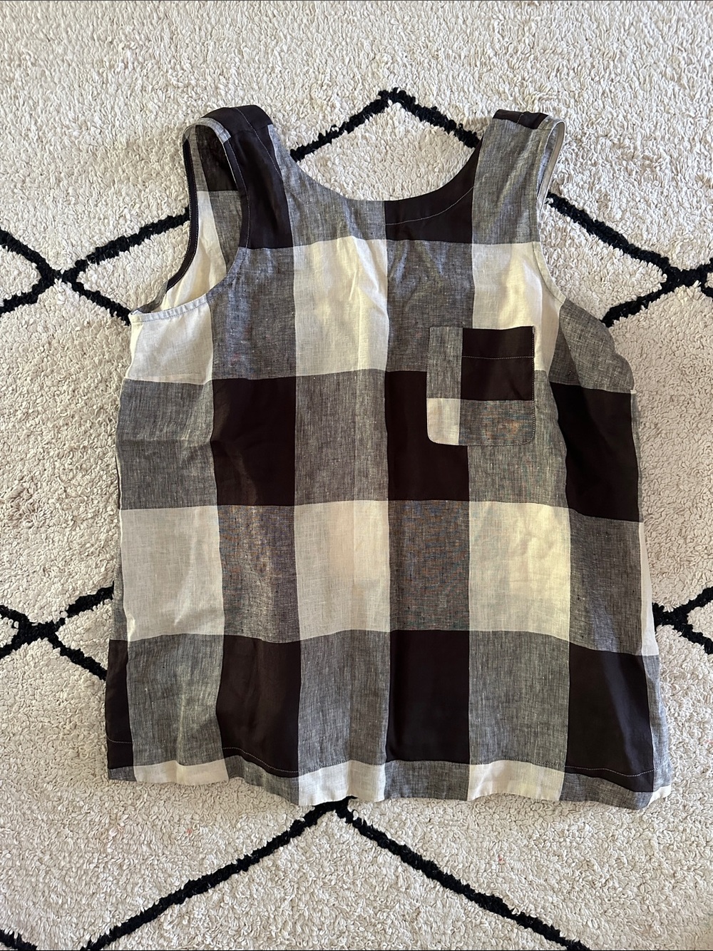 TOAST brand linen tank top size 16
